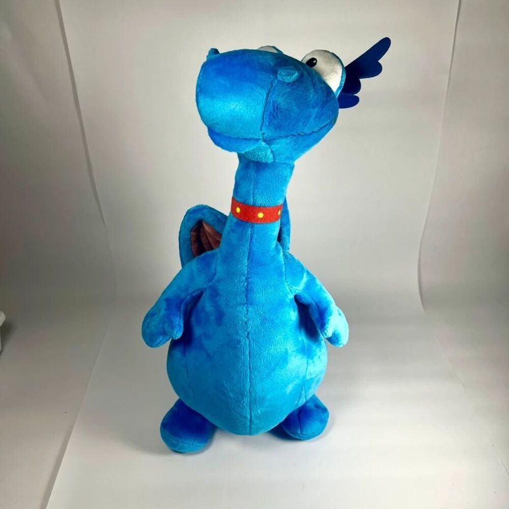 Disney Store - Doc McStuffins - Stuffy Blue dragon